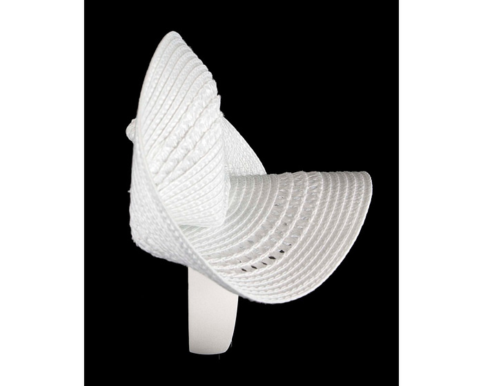 Limited Edition white fascinator - Image 3