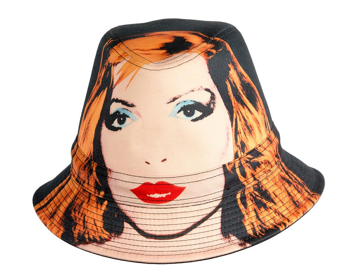 Philip Treacy Andy Warhol Bucket Hat Vintage Rare Soup Print Lining - Image 2