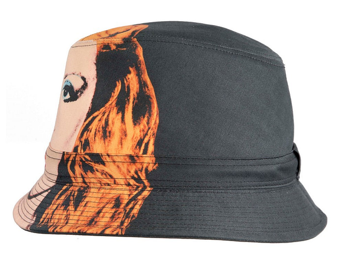 Philip Treacy Andy Warhol Bucket Hat Vintage Rare Soup Print Lining - Image 4