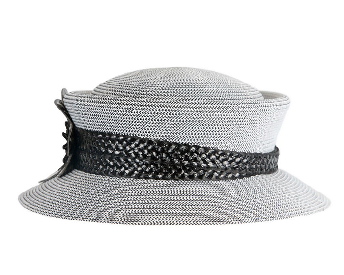 Stylish grey vintage hat - Image 4