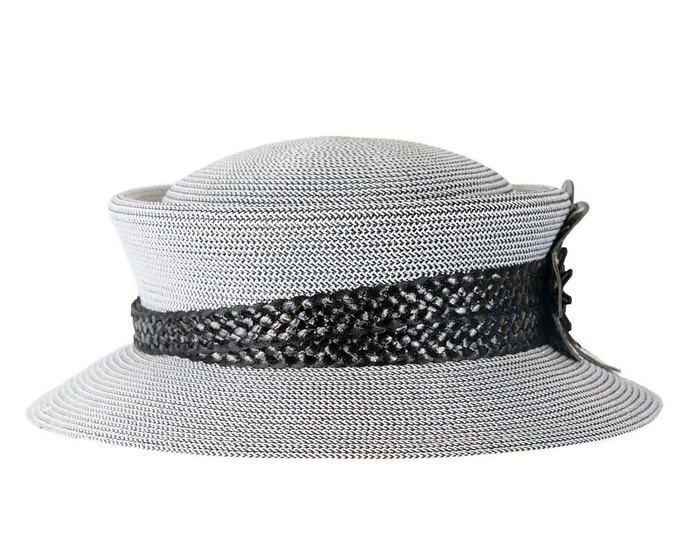 Stylish grey vintage hat - Image 3
