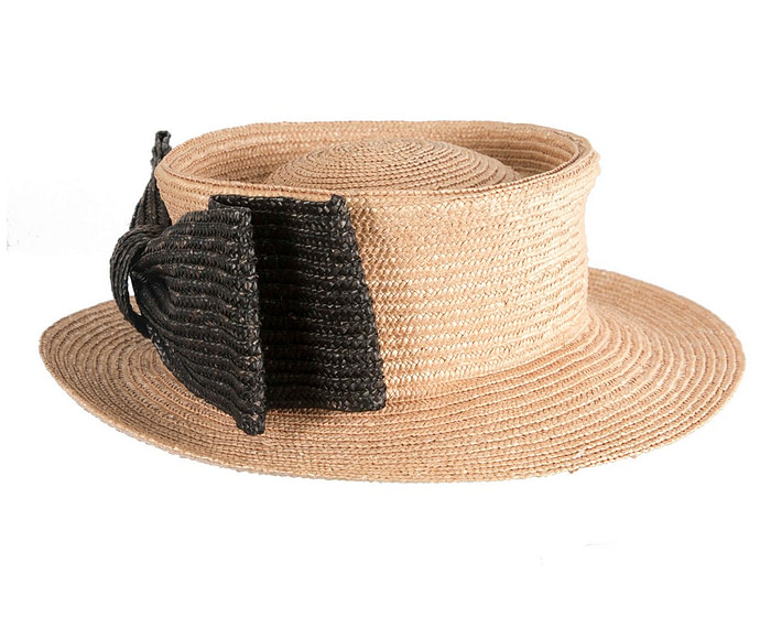 Vintage straw boater hat - Image 4