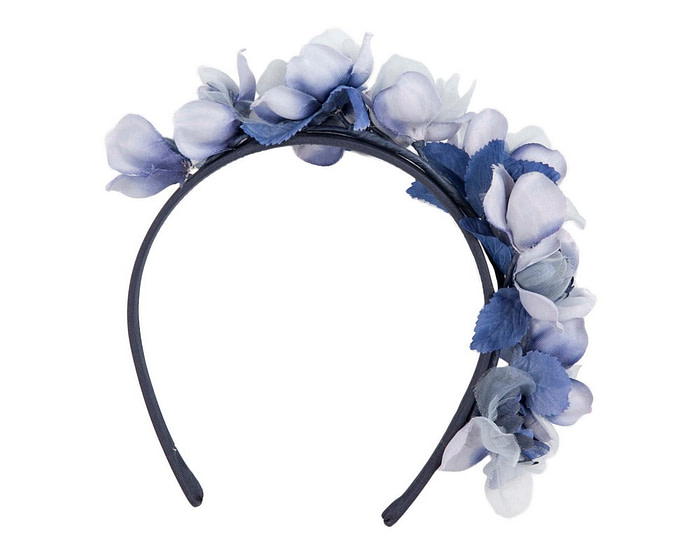 Blue flower headband by Max Alexander - Image 4