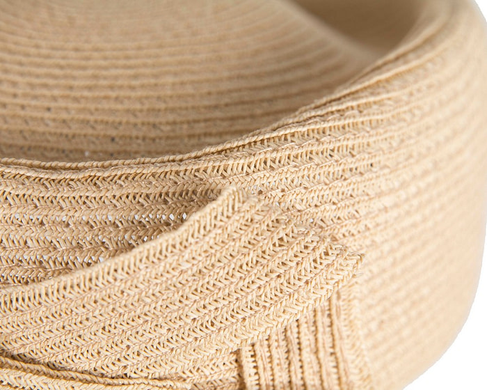 Soft beige pillbox hat by Max Alexander - Image 6