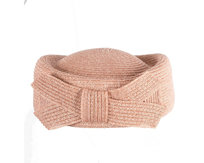 Soft dusty pink pillbox hat by Max Alexander - Image 7
