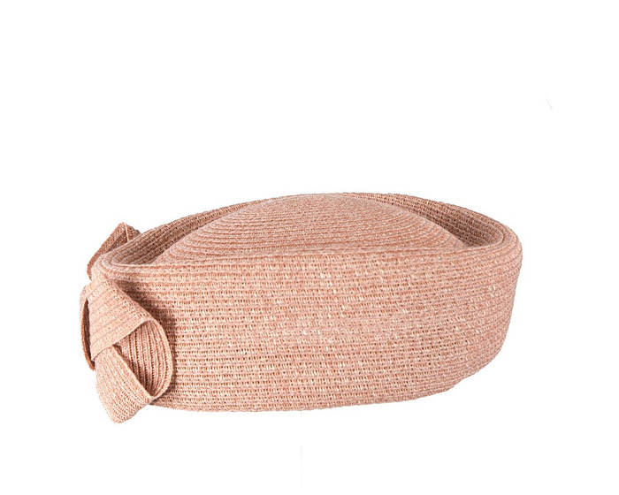 Soft dusty pink pillbox hat by Max Alexander - Image 3