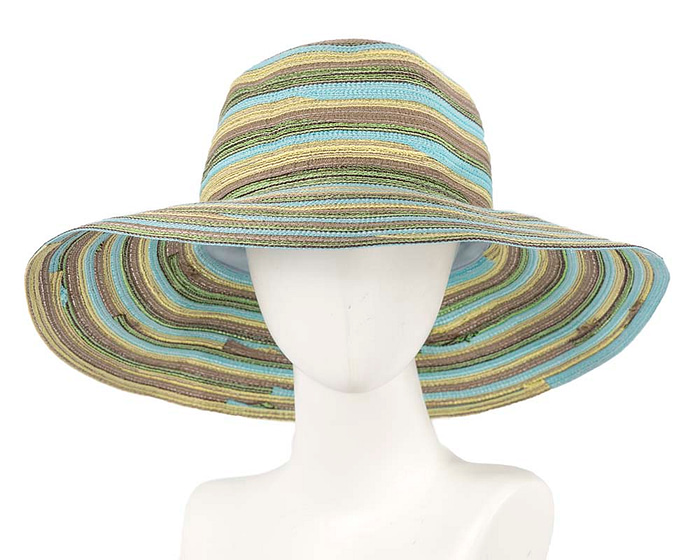 Soft wide brim ladies summer casual beach hat CS006 - Hats From OZ