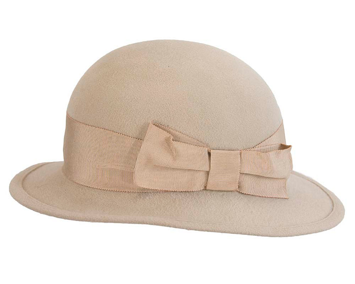 Exclusive beige rabbit fur hat - Hats From OZ