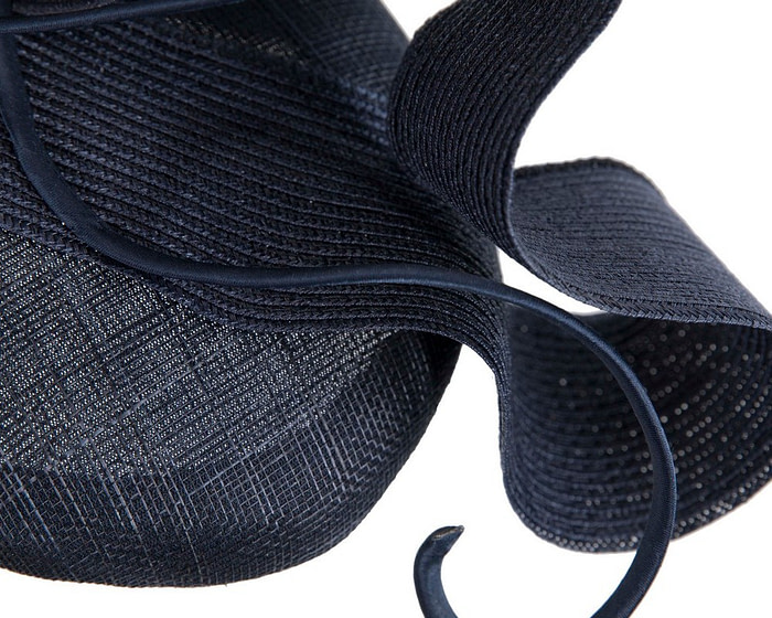 Navy designers racing fascinator by Fillies Collection S233 - Hats From OZ