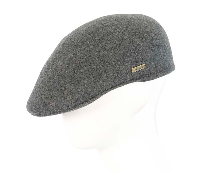 Grey Australian Felt Drivers Cap by Jacaru - Hats From OZ