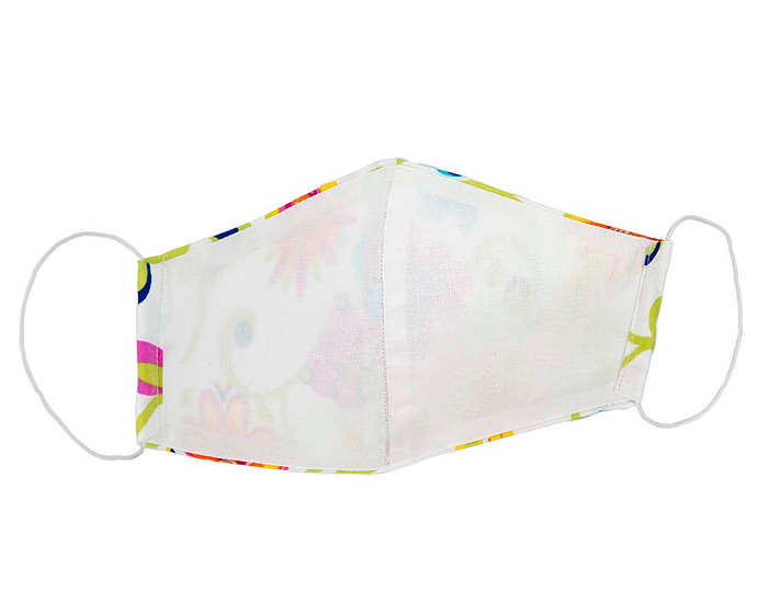 Comfortable re-usable cotton face mask with flowers 41 - Hats From OZ