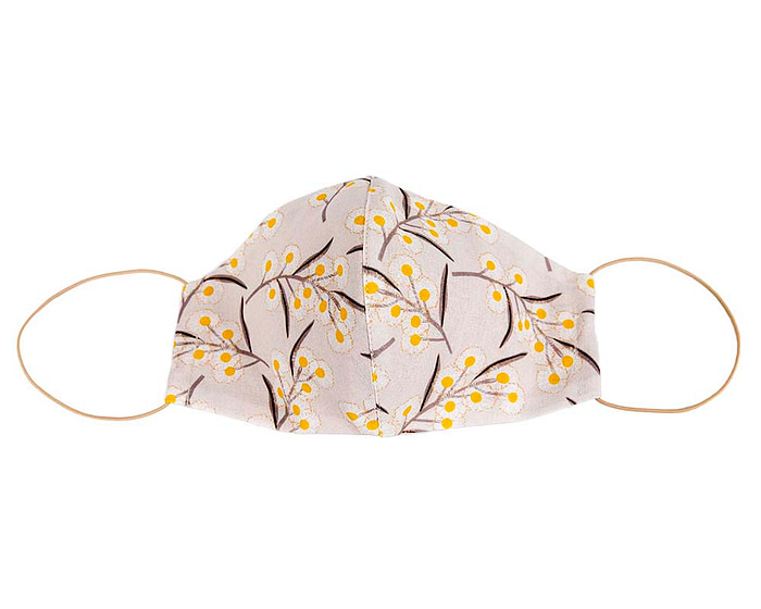 Comfortable re-usable cotton face mask with flowers 111 - Hats From OZ