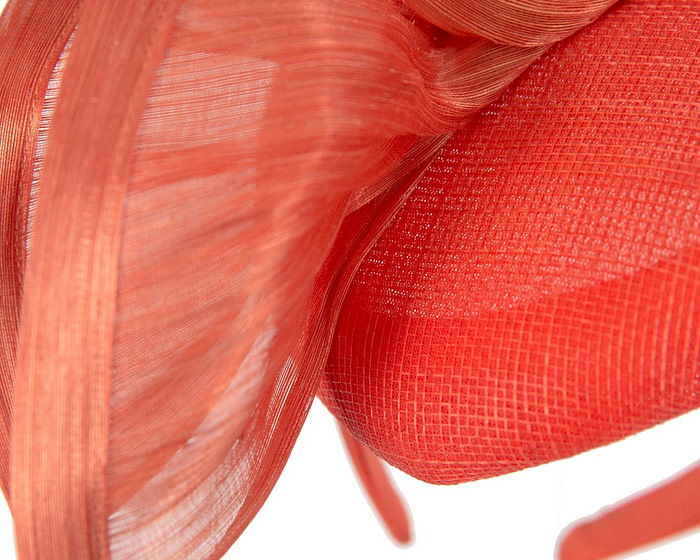 Bespoke orange racing fascinator by Fillies Collection S254 - Hats From OZ