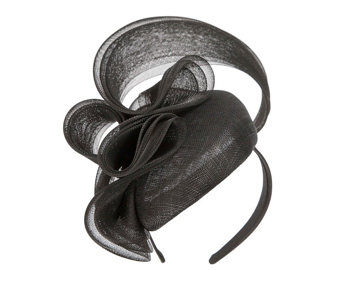 Black racing fascinator by Fillies Collection S255 - Hats From OZ