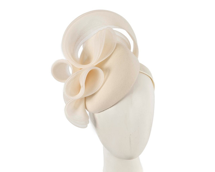 Cream winter racing fascinator by Fillies Collection - Hats From OZ