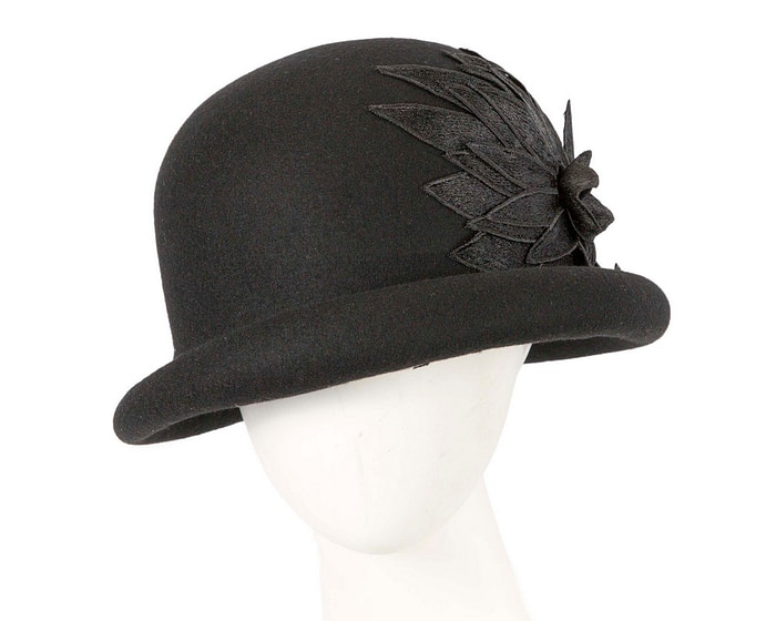 Black winter fashion hat by Max Alexander - Hats From OZ