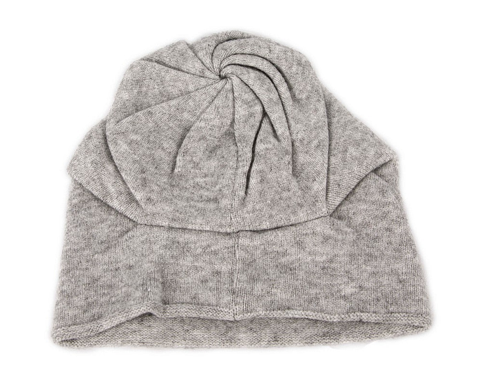 Stylish warm European made grey beanie JR013GM - Hats From OZ