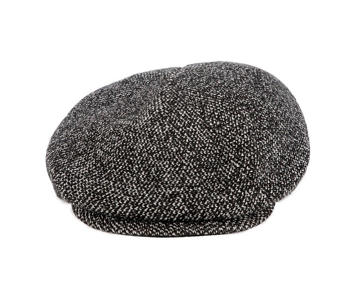 Warm charcoal wool winter fashion beret by Max Alexander JR015 - Hats From OZ