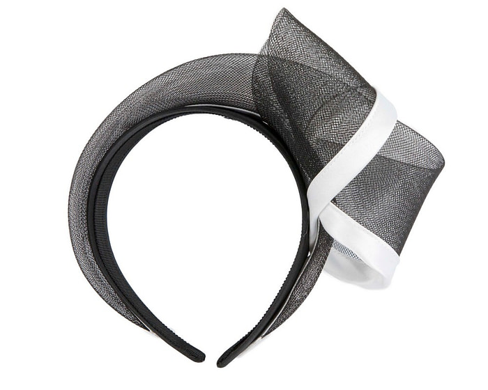 Black & white fashion headband by Fillies Collection - Hats From OZ