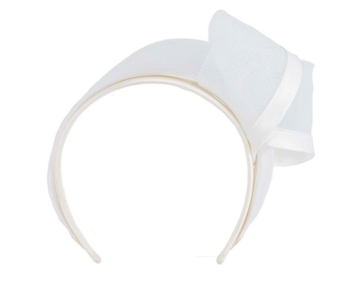 White fashion headband by Fillies Collection - Hats From OZ