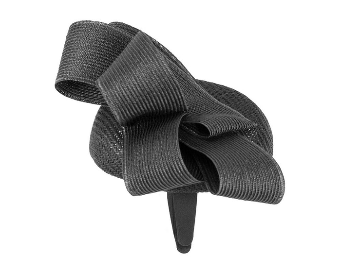 Black pillbox fascinator by Fillies Collection S286 - Hats From OZ