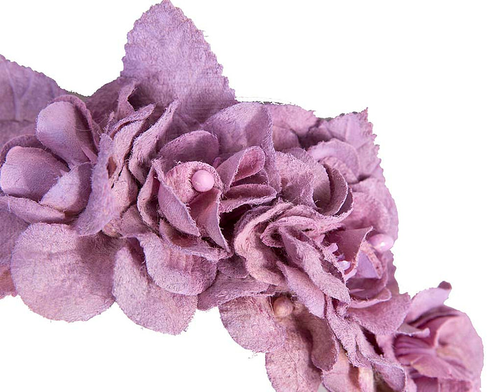 Exclusive lilac flower headband - Hats From OZ
