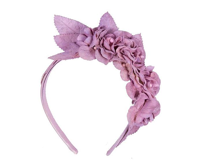 Exclusive lilac flower headband - Hats From OZ
