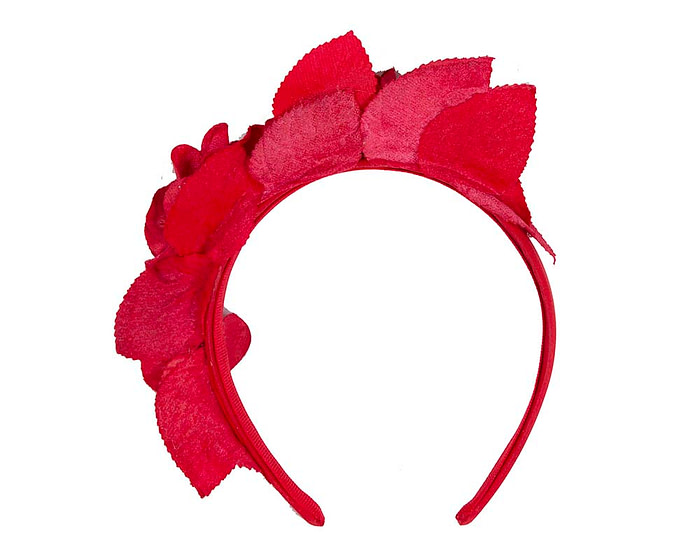 Exclusive red flower headband - Hats From OZ