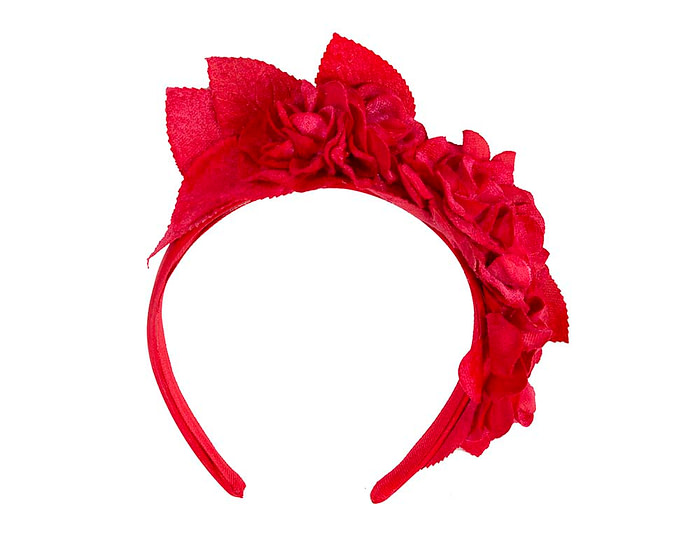 Exclusive red flower headband - Hats From OZ