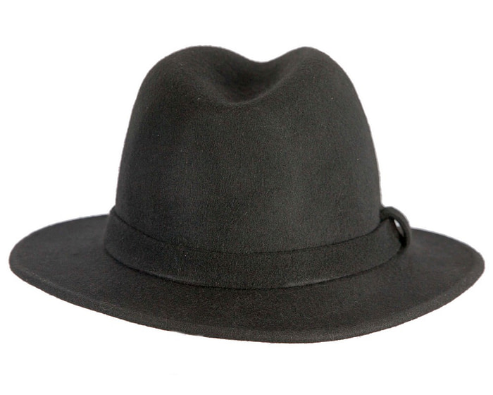 Black Fedora Gangster Hat - Hats From OZ