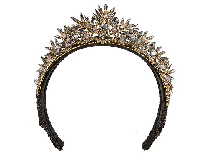 Exclusive crown fascinator headband by Cupids Millinery - Hats From OZ