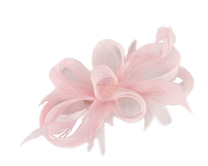 Custom made pink fascinator by Cupids Millinery - Image 2