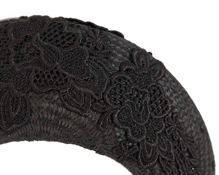 Exclusive black headband by Cupids Millinery - Image 3