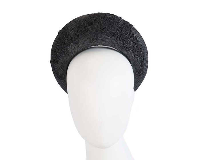 Exclusive black headband by Cupids Millinery