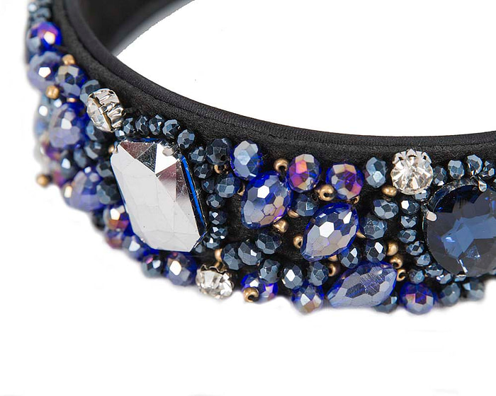 Crystal covered fascinator headband by Cupids Millinery - Image 3