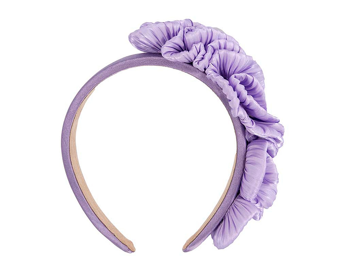 Lilac fascinator headband - Image 4