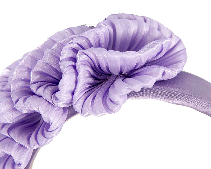 Lilac fascinator headband - Image 3