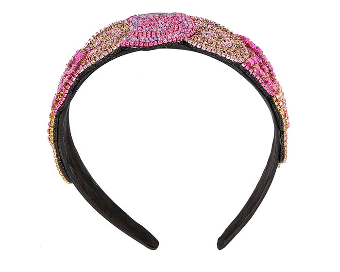 Unusual multi-tone headband fascinator CU448F - Image 2