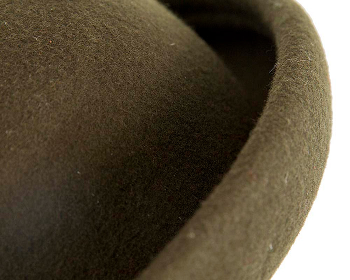 Olive felt hat - Image 3