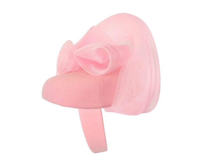 Pink winter racing fascinator by Fillies Collection - Image 3