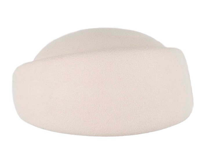 Designers cream felt ladies winter hat - Image 3