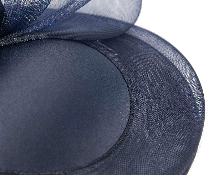 Navy Custom Made Cocktail Hat - Image 5