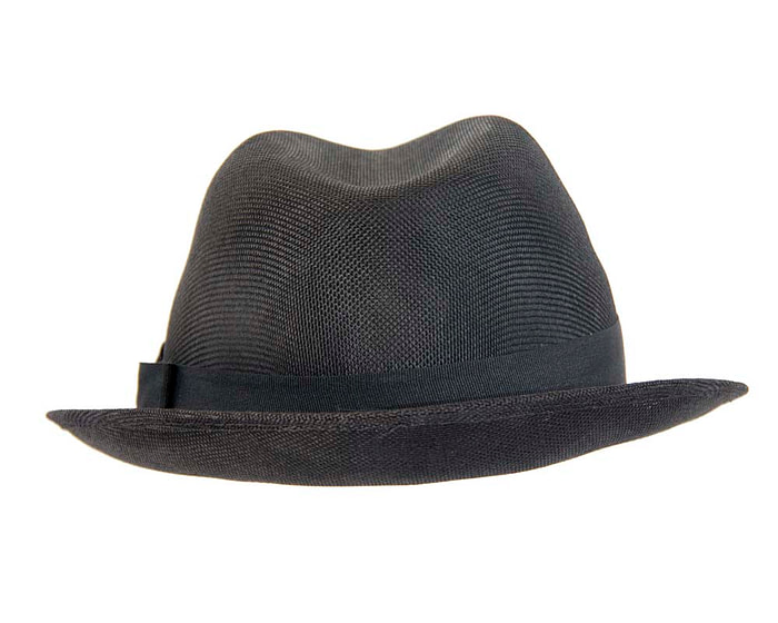 Black summer fedora hat - Hats From OZ