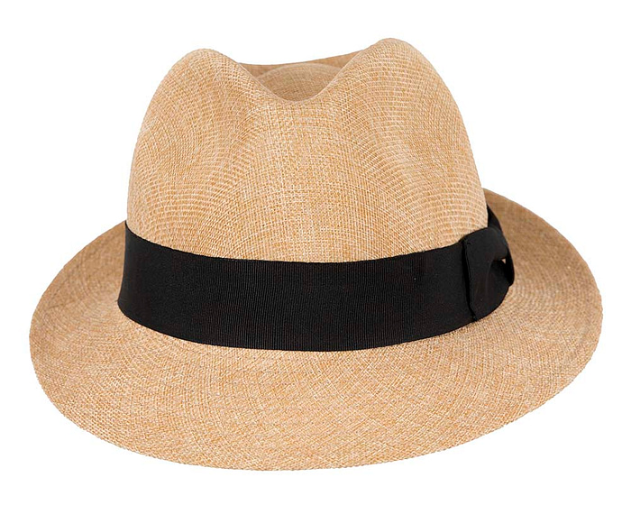 Nude Fedora Homburg Hat - Image 4