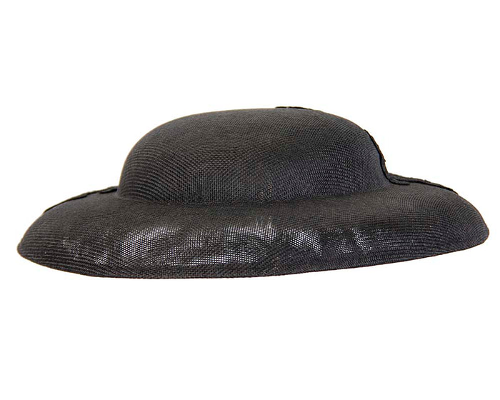 Unusual black boater hat by Max Alexander - Image 6