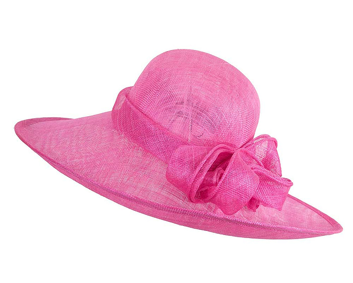 Large fuchsia racing hat by Max Alexander - Image 2