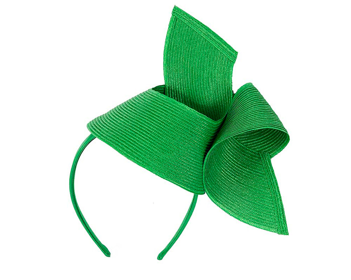 Modern green fascinator by Max Alexander - Image 2