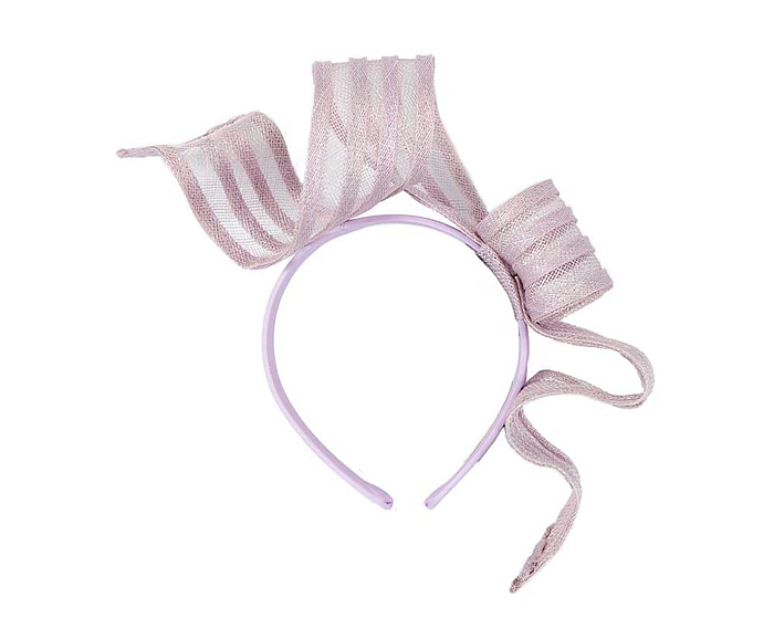 Stylish lilac racing fascinator by Max Alexander - Image 2