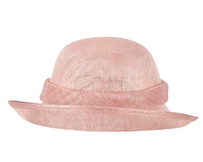 Dusty Pink cloche hat by Max Alexander - Image 5