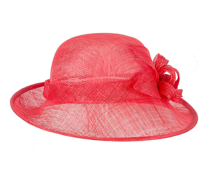 Red cloche hat by Max Alexander - Image 6